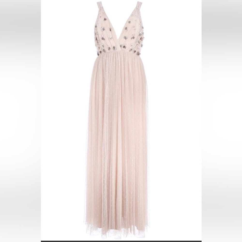Needle & Thread “Neve” Blush Embellished Gown - Picture 12 of 14